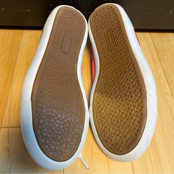 Coach Barrett Women Pink Sneakers Size 8B - Picture 10 of 10